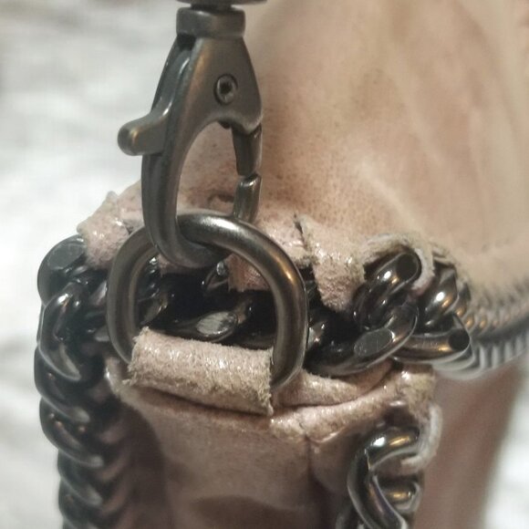 Lavorazione Artigiana Genuine Leather Crossbody Chain Bag - Picture 4 of 16